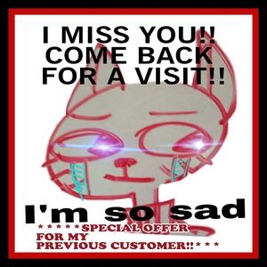 Where ya been?? Come back and claim coupon!!